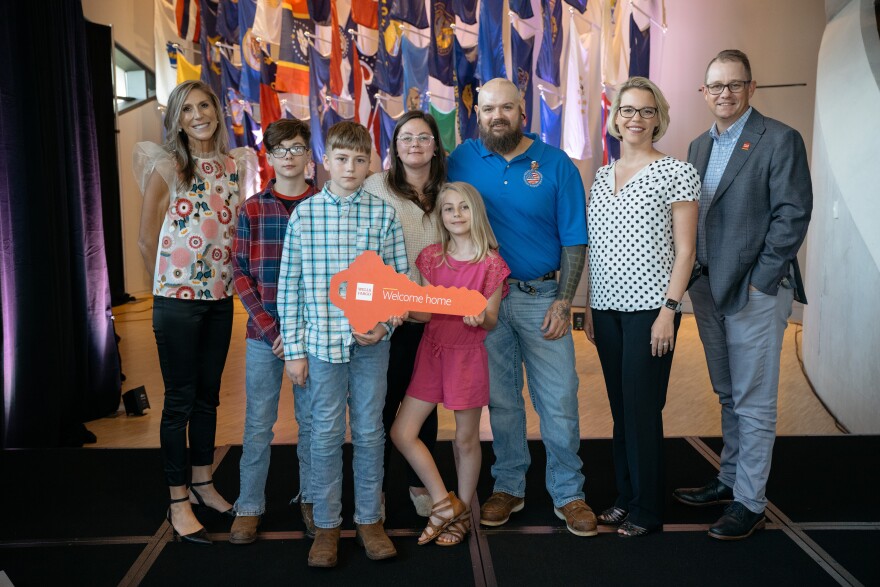 How a wounded veteran, family were gifted their dream home