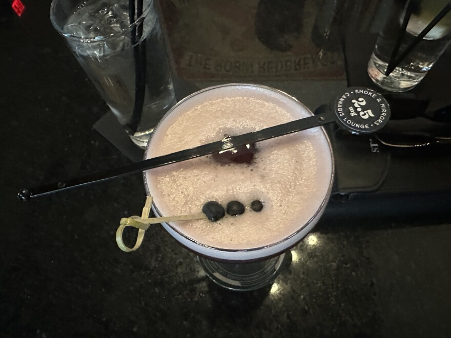 This Las Vegas lounge might seem like your neighborhood bar, but with a certain leafy twist