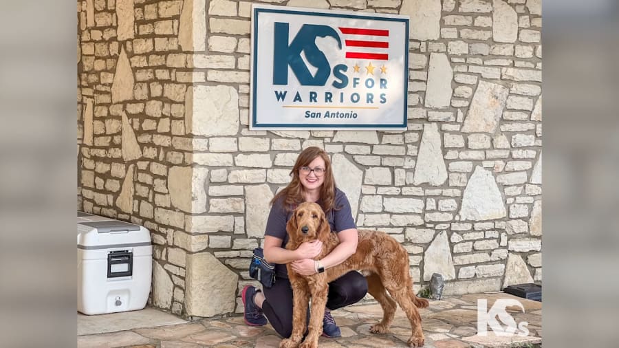 Local veteran finds passion for life again after being paired with her service dog, Delta