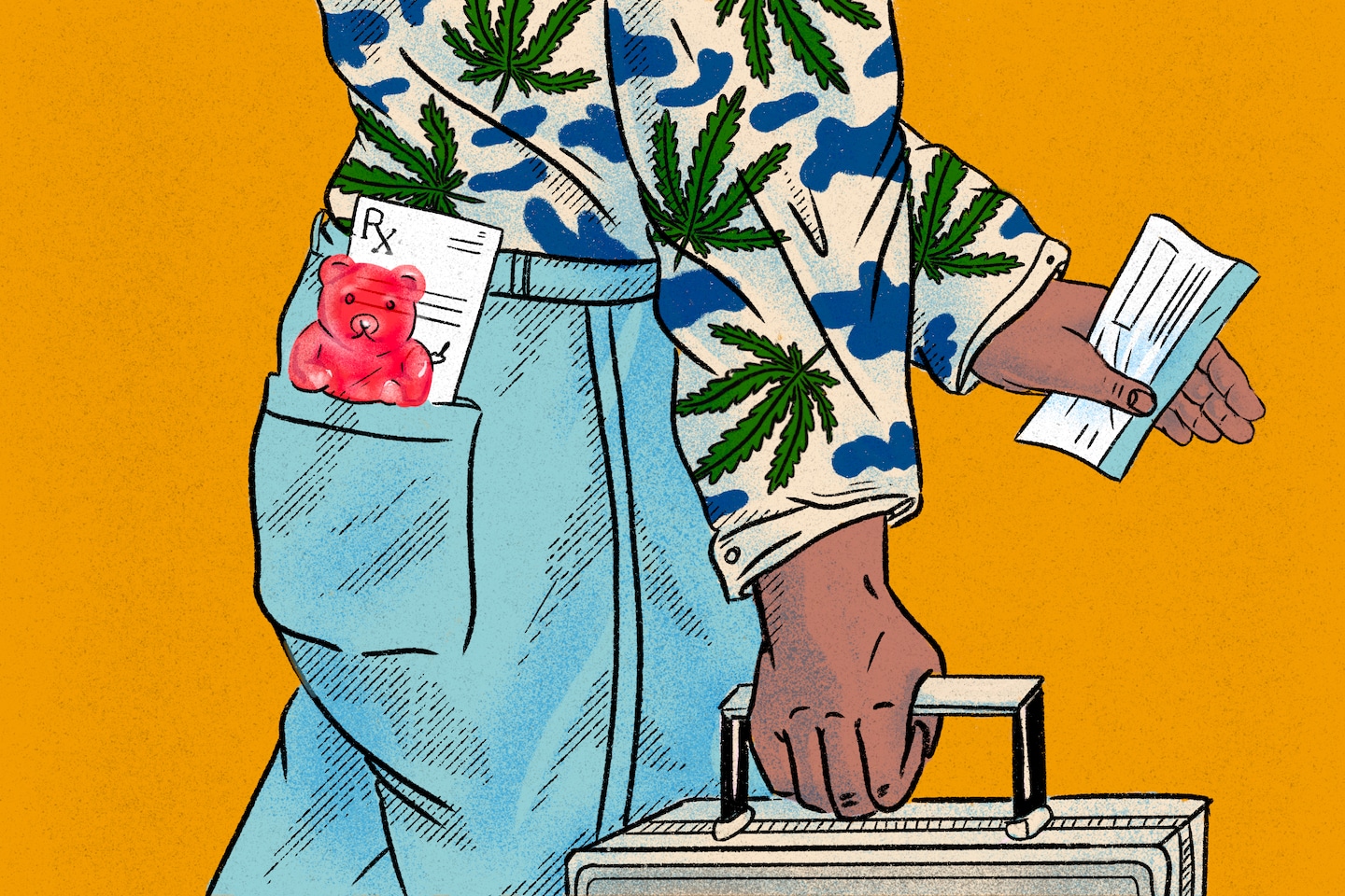 You asked: Can I fly with weed gummies?
