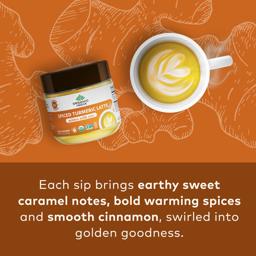 Organic India Introduces Caffeine-Free Herbal Lattes