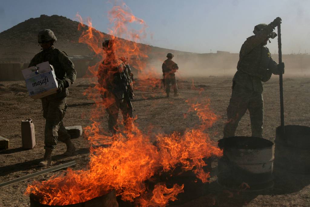 Military burn pit exposure not tracked properly, DOD watchdog warns