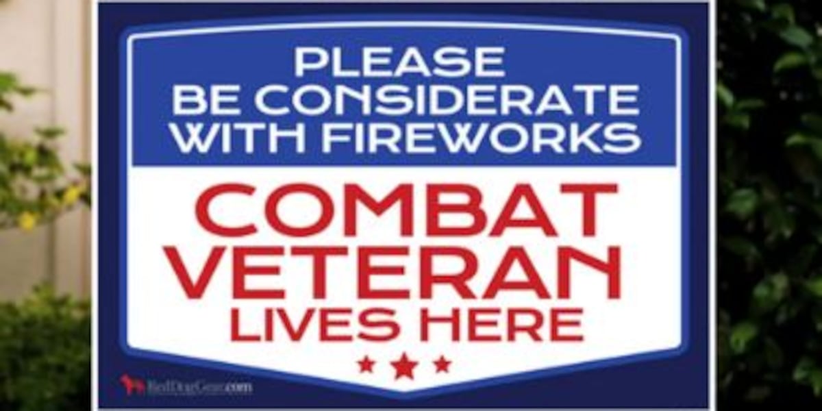 Ways veterans cope with Fourth of July fireworks
