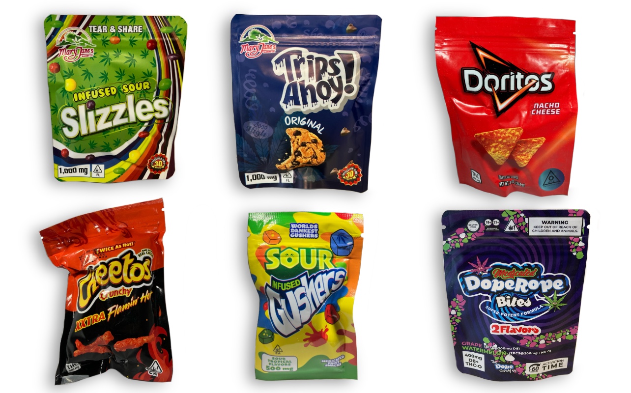 The FDA Isn’t Here For Cannabis Companies Branding THC Products That Favor Popular Snacks