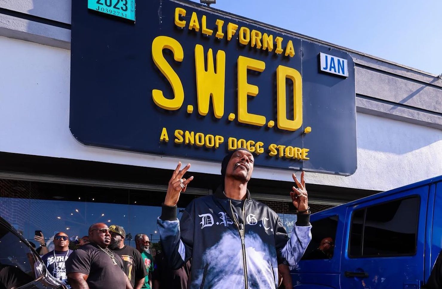 Photos: Snoop Dogg opens his first weed shop ‘S.W.E.D.’