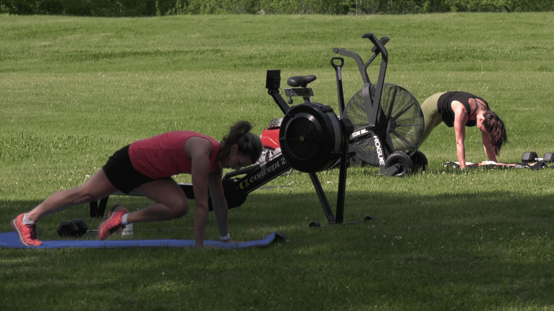 Veterans’ growth via unity in exercise