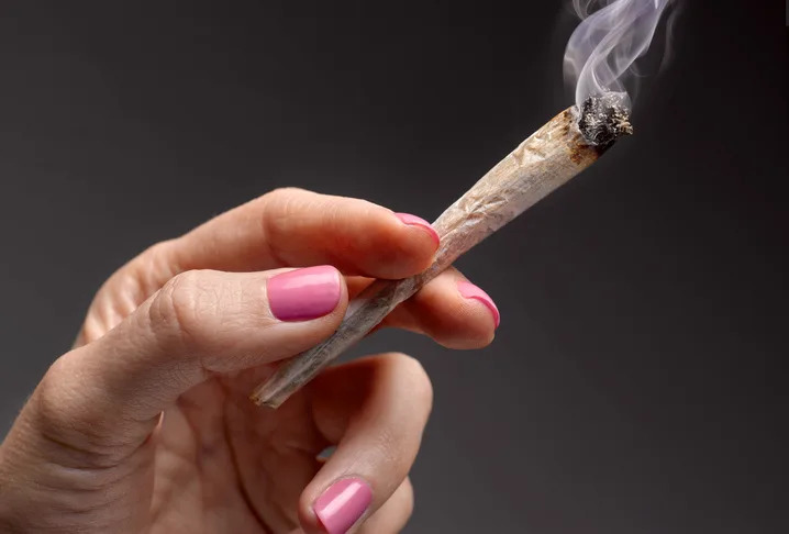How many local ER visits are blamed on marijuana?
