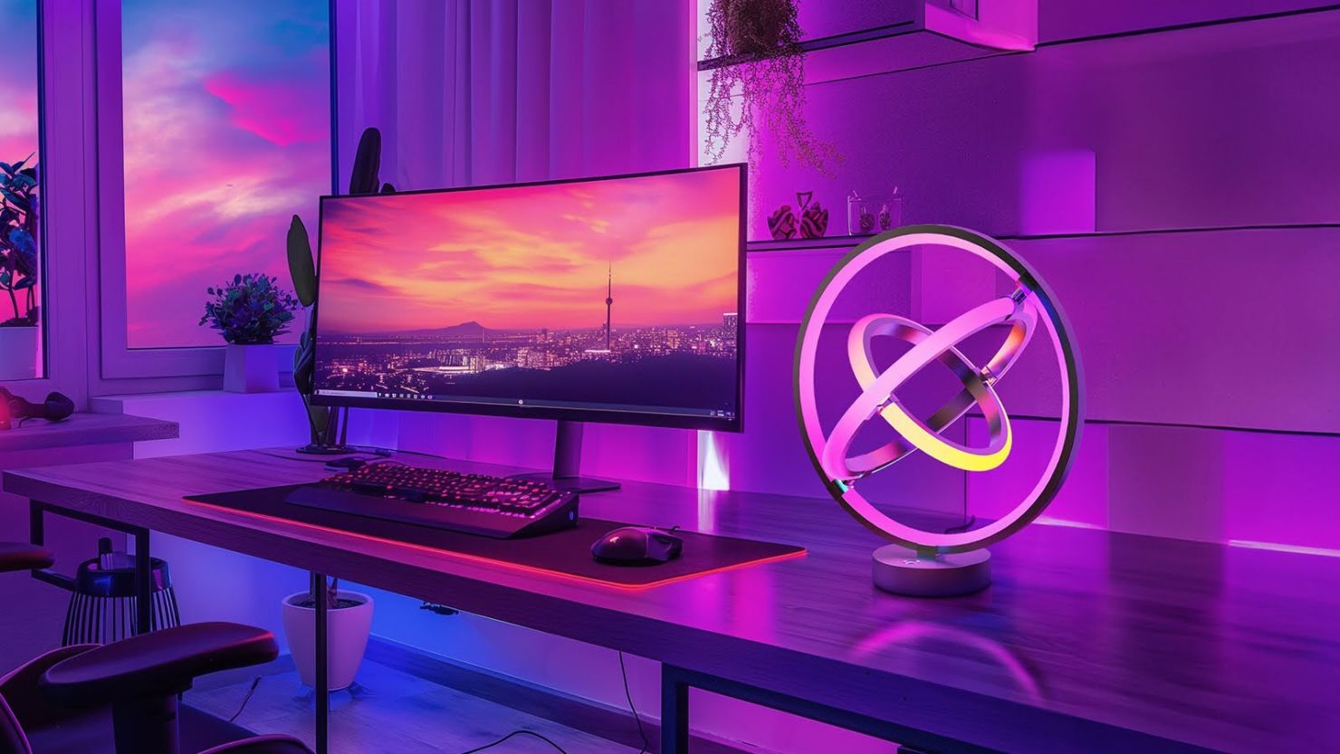 Bring the grandeur of the universe into your home with this AI-powered lighting