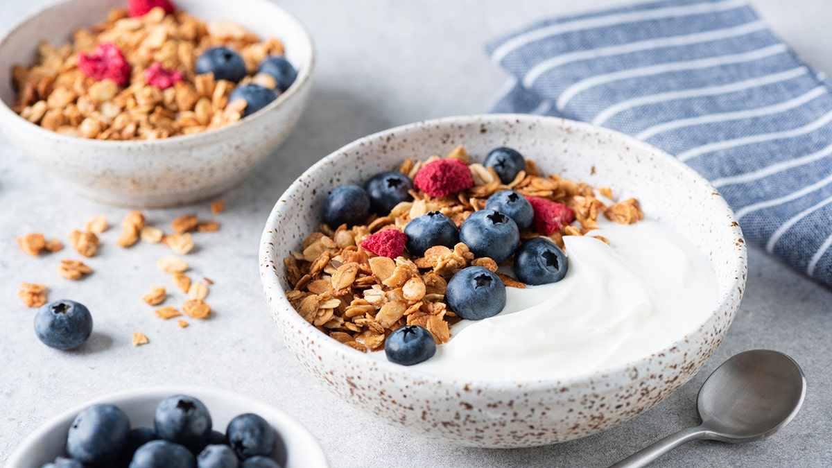 Yogurt is a healthy snack made more nutritious with these tips from dietitians