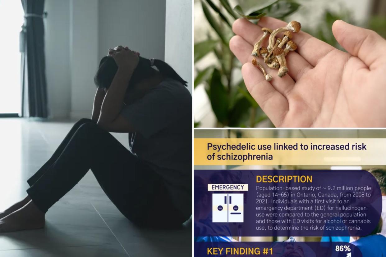 Taking drugs like LSD and ecstasy can increase your risk of schizophrenia, according to new study