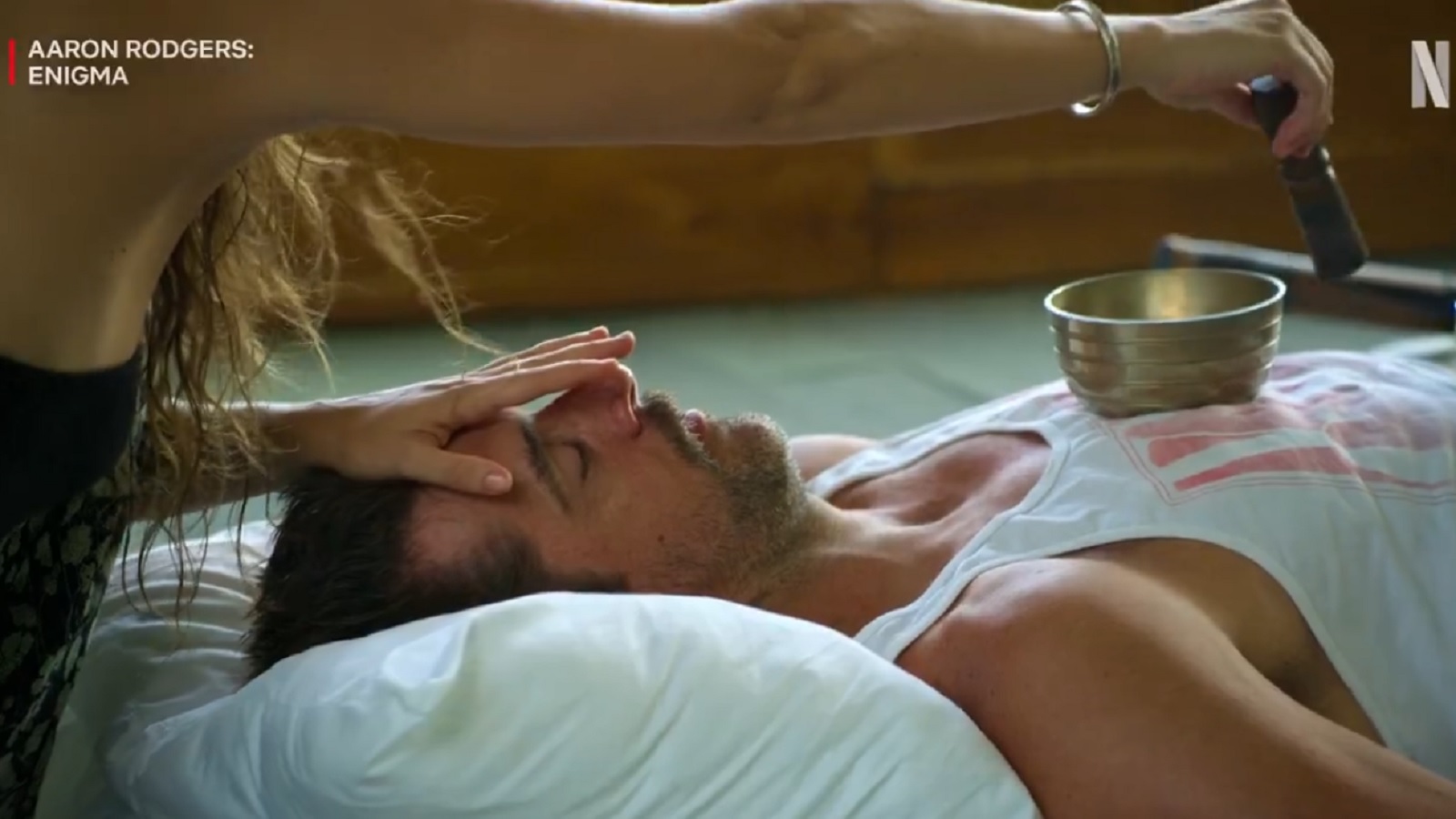Video of Aaron Rodgers high on ayahuasca goes viral