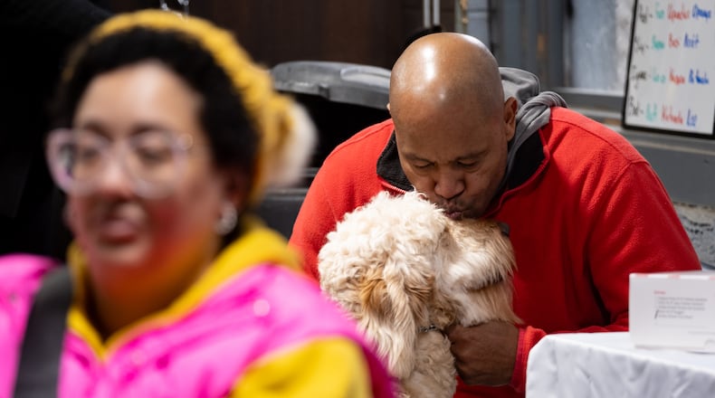 ‘My dog is my medication’: Veterans with PTSD paired with service dogs