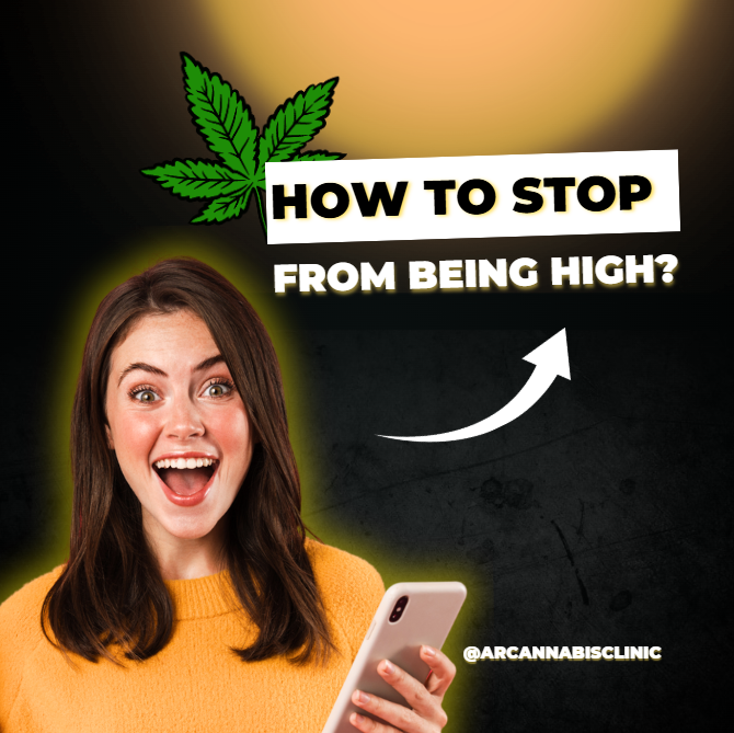 How To Stop From Being High?