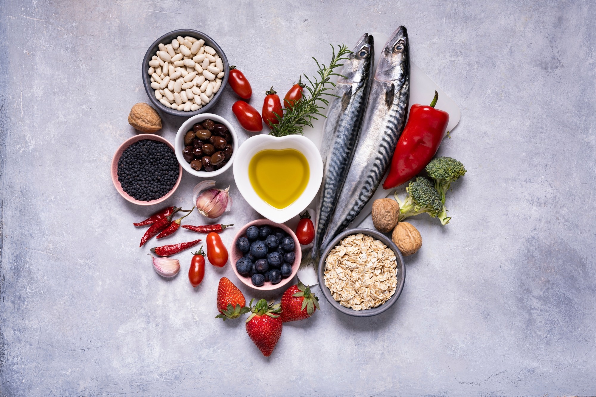 Mediterranean diet shows promise in easing psoriasis, acne, and hidradenitis suppurativa