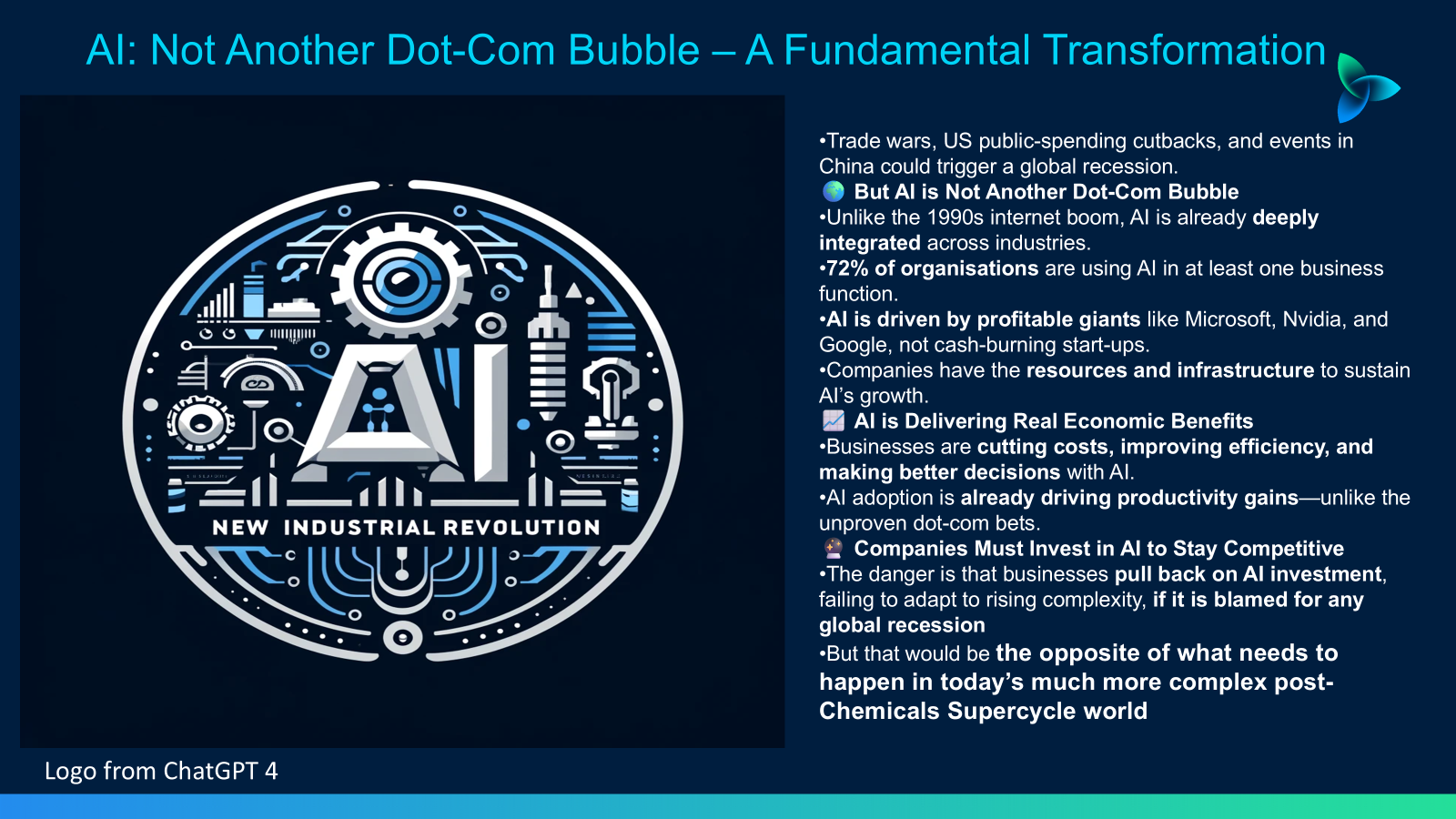 Why Artificial Intelligence Is Not a Dot-Com Bubble Mark II